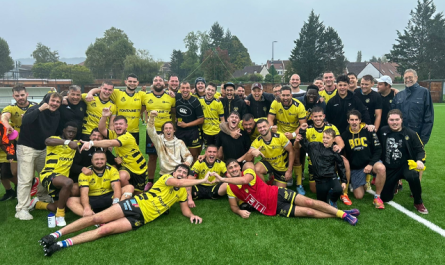 Le BOC Belley s'impose pour sa première en R1 (Photo : BOC Rugby Belley - Officiel / Facebook)
