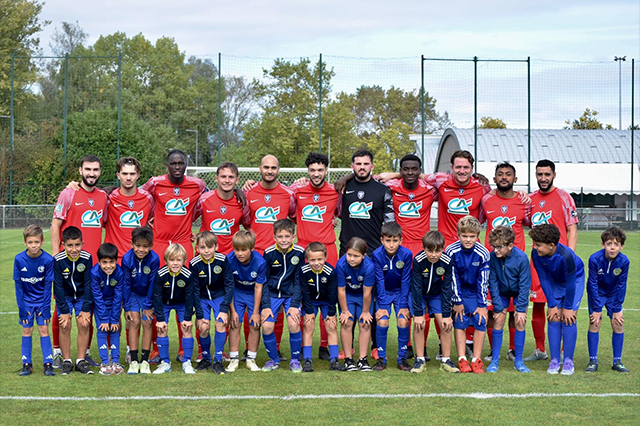 L'US Divonne se qualifie pour le 5e tour de la Coupe de France (Photo fournie par le club)