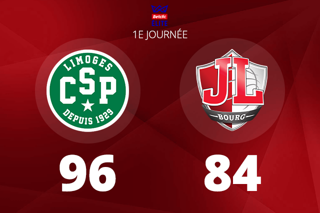 La JL Bourg rate son entrée en matière en Betclic Elite