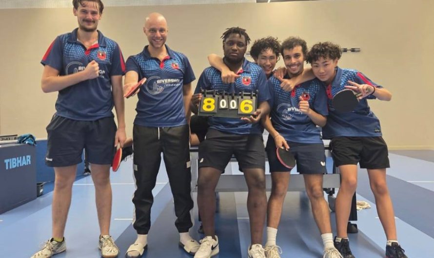 Tennis de table. Miribel TT l’emporte dans le derby face au STT Mézériat en ouverture de prénationale