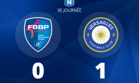 Le FBBP01 s'incline contre Versailles.