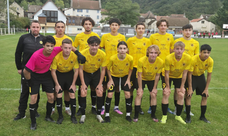 Les U18 du CS Belley reçoivent le FC Annecy ce week-end dans le cadre de la Coupe Gambardella (Photo fournie par le club)