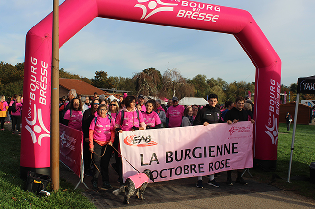 Déjà la 7e édition de La Burgienne, organisée par l'Entente Athlétique Bressane (Photo : Lucie Charvet)