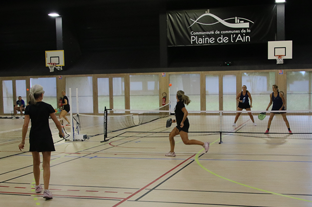 Le tournoi de pickleball organisé par le TC Ambarrois a rencontré un vis succès (Photo club)