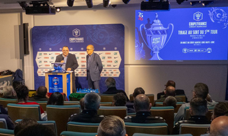 Le tirage au sort du 5e tour de la Coupe de France a eu lieu à Saint-Etienne (Photo : laurafoot.fff.fr)
