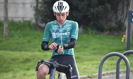 Jules Drouet prolonge avec Bourg-en-Bresse Ain Cyclisme ( Photo : Direct Vélo)