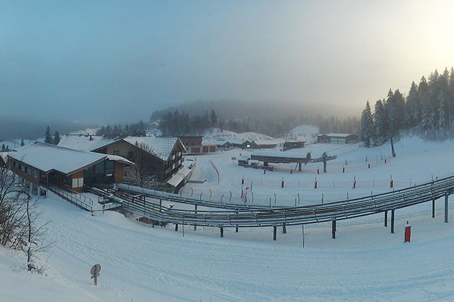 Le domaine de Mijoux-La Faucille ouvrira ses portes dès ce week-end (Photo : Webcam La Faucille – coeur de station)
