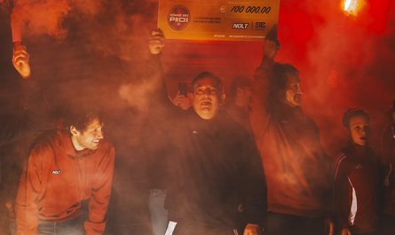 L'équipementier Nolt récompense le FC Dombes Bresse (Photo fournie par le club)