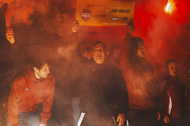 Football. Un coup de projecteur et un gros chèque pour le FC Dombes Bresse