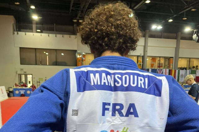 Malek Mansouri (JCVA) prend la 7ᵉ place en Honrie (Comité Ain Judo / Facebook)