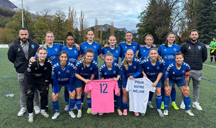 Le FBBP01 affrontera l'OGC Nice en Coupe de France féminine (Photo fournie par le club)