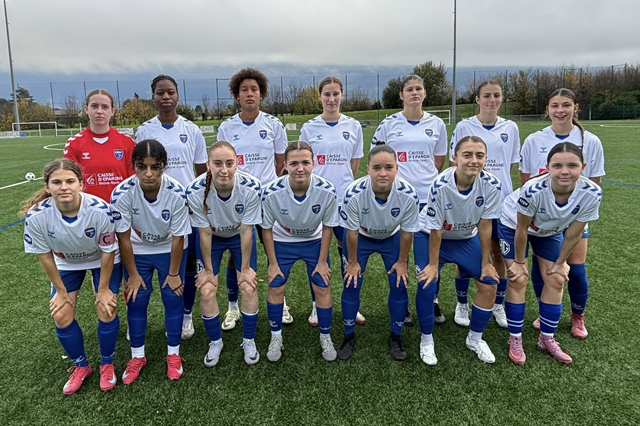 L'équipe U18F du FBBP01 tentera de confirmer sa bonne forme (Photo : FBBP 01 Féminin / Facebook)