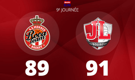 Dans une fin de match de folie, la JL Bourg s'impose à Monaco