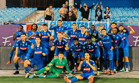 Vainqueur à Montpellier, le FBBP01 se qualifie pour la suite de la Coupe de France (Football Bourg en Bresse Péronnas 01 / Facebook)