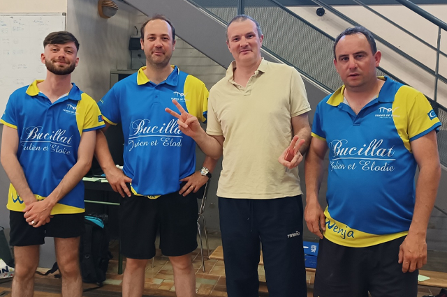 Tennis de table – Promu en R2, le TT Pont-de-Vaux performe en ce début de saison