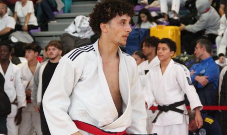 Malek Mansouri, judoka du JC Vallée Arbent (Photo : Judo Club Vallée Arbent / Facebook)
