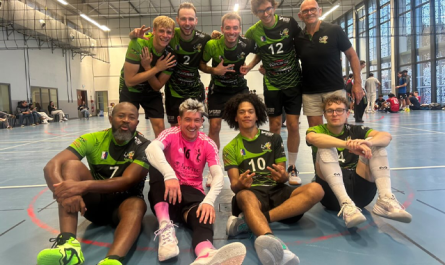 Un début de saison plutôt convaincant pour l'Envolley 01, qui vit sa première saison en Régional (Photo : Dranguet Angelina / Club)