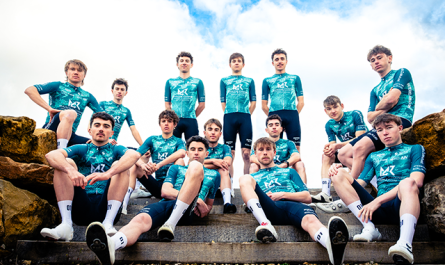 L'effectif de Bourg-en-Bresse Ain Cyclisme (presque) au complet (Photo : Florian Frison - Pancarte)