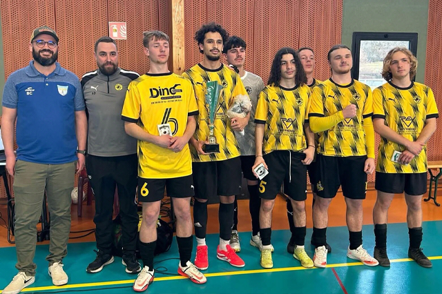 Futsal – Sacrés champions de l&rsquo;Ain, les U18 du CS Belley filent en finale régionale