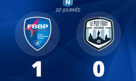 Le FBBP01 stoppe Le Puy à domicile et s'éloigne du danger en National