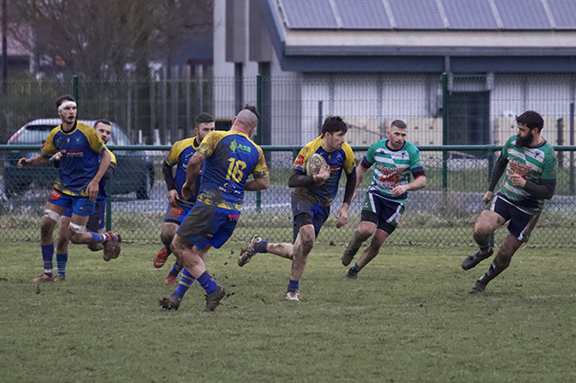 Rugby – Un choc au sommet de la R2 attend Ambérieu Bugey XV, invaincu depuis novembre