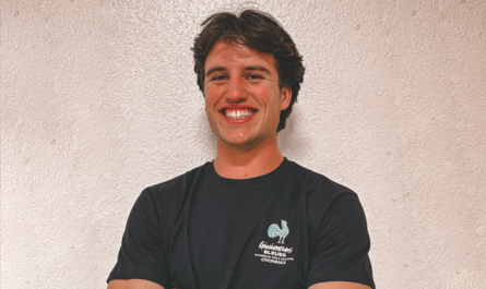 Jeune joueur d'Oyonnax Rugby, Elijah Elder participera au Festival des Six Nations avec les Bleuets (Photo : @oyonnaxrugbyformation / Instagram)