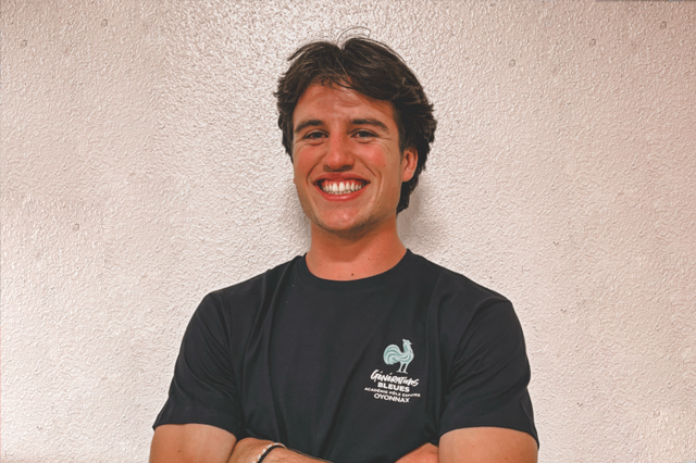 Jeune joueur d'Oyonnax Rugby, Elijah Elder participera au Festival des Six Nations avec les Bleuets (Photo : @oyonnaxrugbyformation / Instagram)