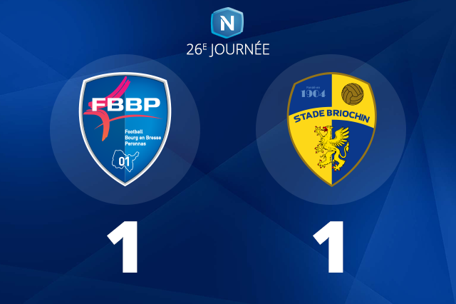 Le FBBP01 arrache un point précieux contre Saint-Brieuc