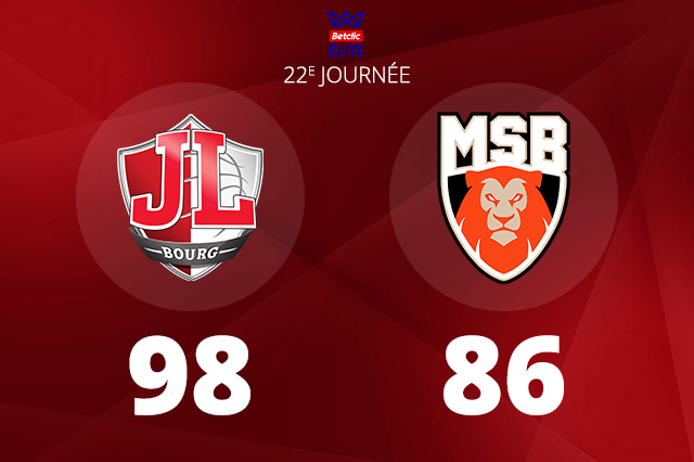 Basketball – Porté par Darius McGhee, la JL Bourg prend le meilleur sur Le Mans