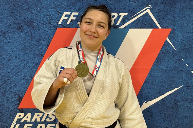 Judo – Direction l&rsquo;Europe pour Silène Ferriol (AS Lagnieu), sacrée championne de France universitaire