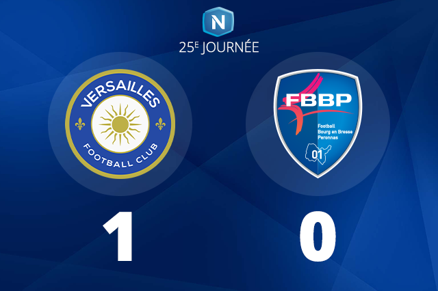 Football – Dominé par Versailles, le FBBP01 craque en seconde période
