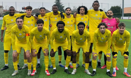 Le club de Saint-Maurice-de-Beynost est encore dans la course pour la montée (Photo : AIN SUD / Facebook)