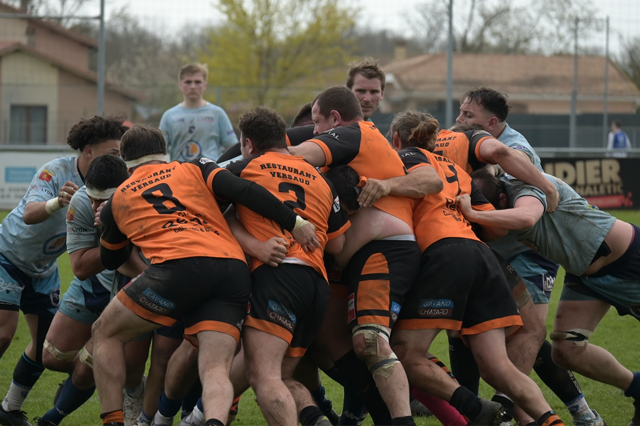 Le RC Viriat se fait peur, mais se qualifie pour ls 32e de finale de Fédérale 3 (Photo : Rugby Club Viriat / Facebook)