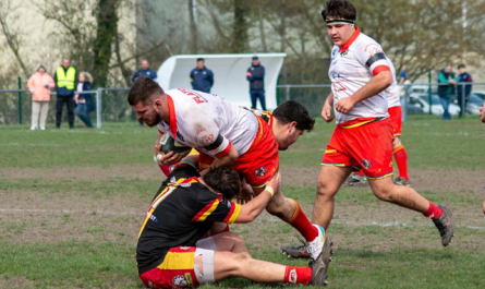 Les Villardois joueront leur maintien en Fédérale 3 dans les prochaines semaines (Photo : XV de la Dombes / Facebook)