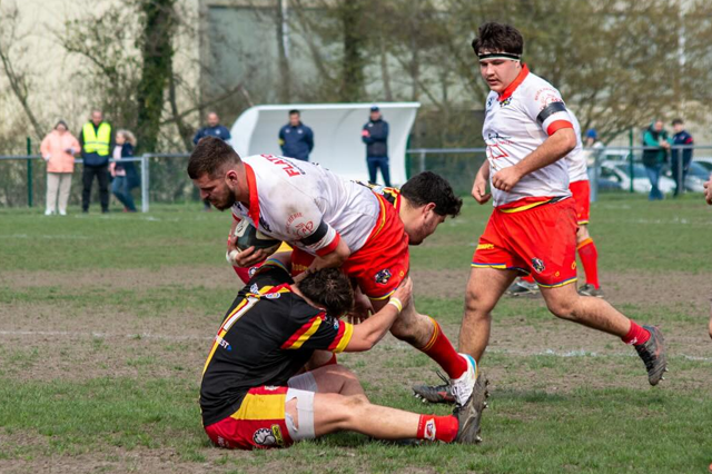 Les Villardois joueront leur maintien en Fédérale 3 dans les prochaines semaines (Photo : XV de la Dombes / Facebook)