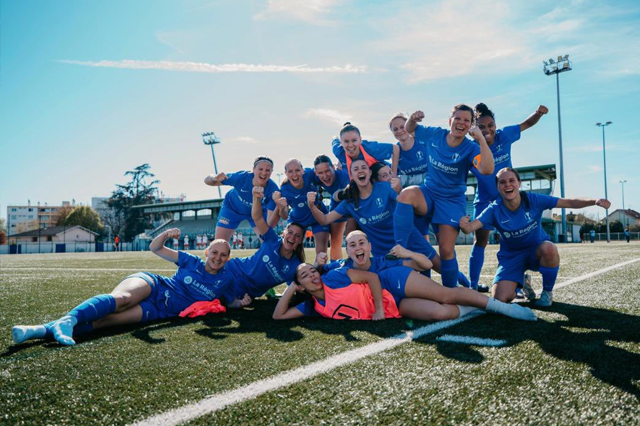 Les féminines du FBBP01 se hissent en quart de finale de la coupe LAuRAFoot (Photo : FBBP 01 Féminin / Facebook)