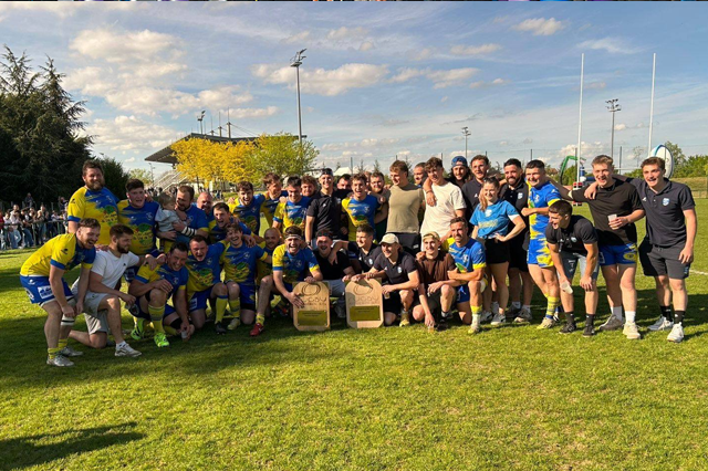 Le RC Haute Bresse a fait le doublé ce week-end à Arnas (Photo : Bassin RCHB / Facebook)