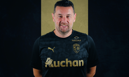 Formé au CS Belley, Pierre Sage a remporté la Coupe de France avec le RC Lens (Photo : rclens.fr)