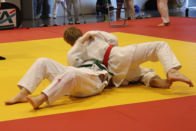 Les clubs de judo aindinois ont fait bonne figure lors des championnats AURA benjamin (Photo : Judo Club du Haut-Bugey / Facebook)